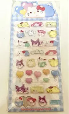 サンリオキャラクターズ ぷくぷく3Dシール 海外正規品　うるちゅる　残り2点