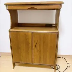 カリモク家具 karimoku 電話台 FAX台 ルーター収納 木製 - メルカリ