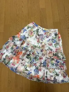 INGEBORG フラワープリントスカート