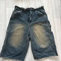 WYM ショートパンツ メンズ ブラック げんじ M 綿100% 人気ブランド 