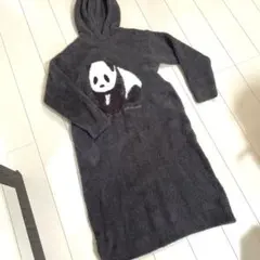 お値下げ致しました❗️ジェラートピケ☆ フードつきモコモコワンピース