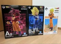 ドラゴンボール　一番くじ　フィギュア　オムニバスcross 悟空　ベジータ