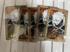 僕のヒーローアカデミア ヒロアカ原画展 箔押し クリアカードコレクション 爆豪