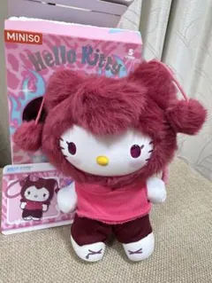 MINISO 海外限定正規品　ハローキティ ぬいぐるみ　POPSTAR新品未使用