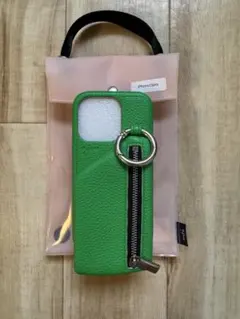 美品　ajew iPhoneケース　15pro エジュー　グリーンのサムネイル
