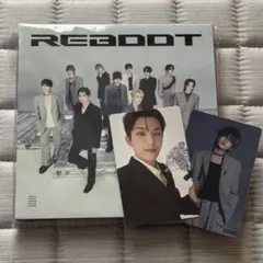 TREASURE アルバムREBOOT デジパック韓国盤 ジョンウ ヨシ トレカ