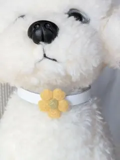 【ハンドメイド】犬用♡お花のチョーカー