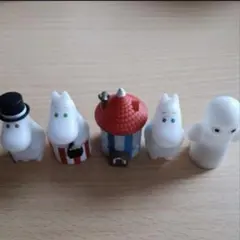 ムーミン　ミニチュアランプ　5種　ガチャガチャ　カプセルトイ