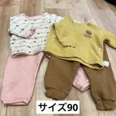ユニクロ　キルトパジャマ　2点セット