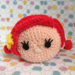 ツムツム編みぐるみアリエル、ハンドメイド