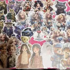 コラージュ素材　カット済み✂️⑨