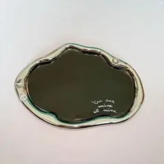 ジュエリートレイ セラミック 小物入れ トレイ 雲形 ジャンク品