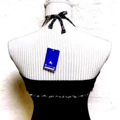 最終★新品♡BURBERRY♡ノバチェック ホルターネック♡ベアトップ♡キャミ