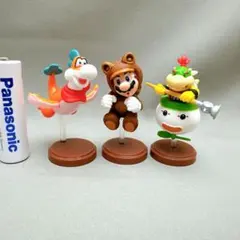 スーパーマリオ タヌキ　プレッシー　クッパJr.　チョコエッグ 3個まとめ売り