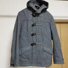 R. NEWBOLD フード ダッフルコート M メンズ グレイ 灰色 ポケット