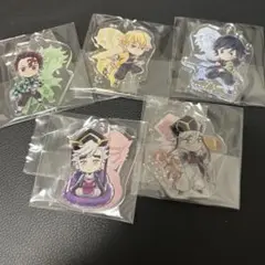 一番くじ　鬼滅の刃　雷の兄弟 F賞 きゅんキャラアクリルチャーム 5種セット