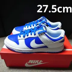ナイキ　ダンクロー　レーサーブルーアンドホワイト　ケンタッキーリバース　27.5