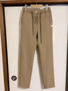 PW CIRCULUSレディース帯電防止 ストレッチ ロゴ サイドラインパンツM