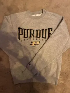 Champion! Authentic グレー スウェット 古着　カレッジロゴ