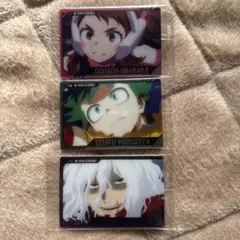 【匿名発送】 僕のヒーローアカデミアウエハースカード 3枚セット