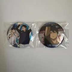 ハイキュー ビスケット缶バッジ 影山飛雄 赤葦京治