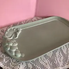 イタリア製　木製のトレイ　ビンテージ