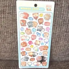 水族館限定 カワウソ ボンボンドロップシール