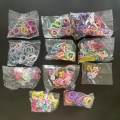 ヘアゴム、ヘアピン詰め合わせ