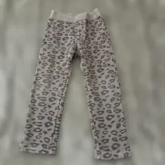 devirock 裏起毛　ヒョウ柄 レギンス 100