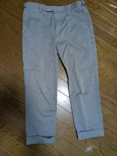 GLOBAL WORK グレー スラックス Lサイズ 七分丈