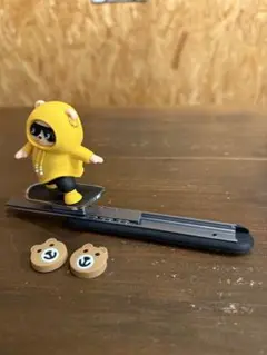 ライドオン スケボー ベア アクセント 滑る 飾り 車 オーナメント