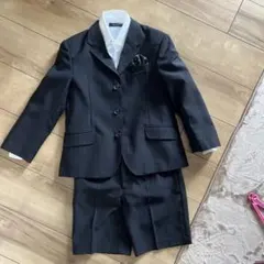 フォーマルスーツ ストライプ　130㌢