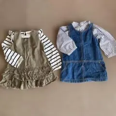 baby gap他　ジャンスカ　カットソー　シャツまとめ売り　90-95