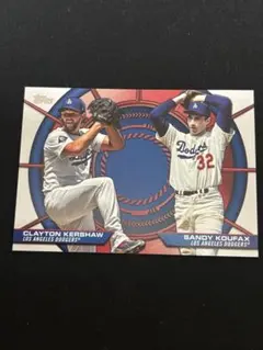 Clayton Kershaw Sandy Koufax トレーディングカード
