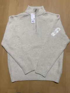 ハーフジップセーター ニット