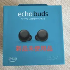 echo buds ワイヤレスイヤホン　ブラック新品未使用品のサムネイル