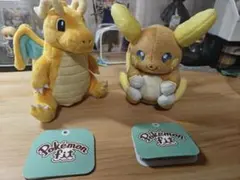 ポケモン fit アローラライチュウ カイリュー ぬいぐるみ