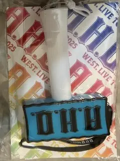 A.H.O.ペンライト 青色 ストラップ付き