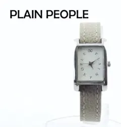 プレインピープル チェンジタイプベルト クォーツ腕時計 PLAIN PEOPLE