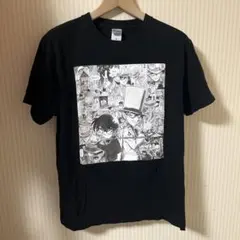 コナンと怪盗キッド Tシャツ M 黒