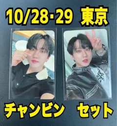 Stray Kids チャンビン 10/28・29 東京両日 会場限定トレカ