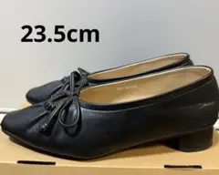 【ROPE PICNIC】 パンプス 黒 23.5cm