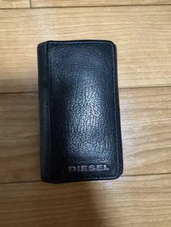 DIESEL ブラックレザーキーケース