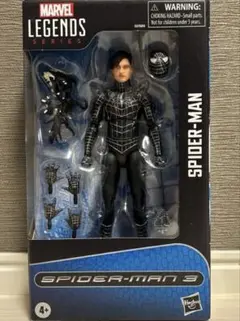 新品 マーベルレジェンド スパイダーマン3 ブラックスーツ フィギュア