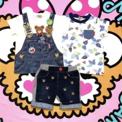 ミキハウス　80まとめ売り9点セット