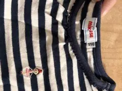 mikihouse ストライプワンピース110