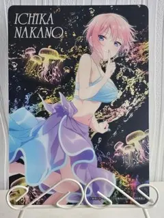 五等分の花嫁　きゃらっとくじ　ブラインドコレクションシート　中野一花