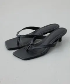 TODAYFUL Satin Strap Sandals 36 チョコ - メルカリ