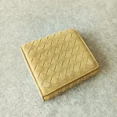 レア BOTTEGA VENETA ボッテガ ヴェネタ コンパクト 二つ折り財布のサムネイル
