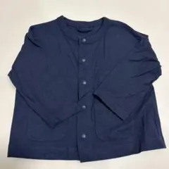 UNIQLO AIRism アウター ネイビー 90